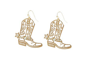 Cowboy Boot Earrings