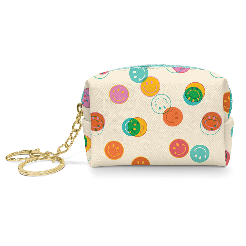 Smiley Key Chain Pouch