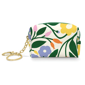 Floral Key Chain Pouch