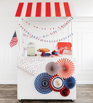 Stars & Stripes Mini USA Banner Set