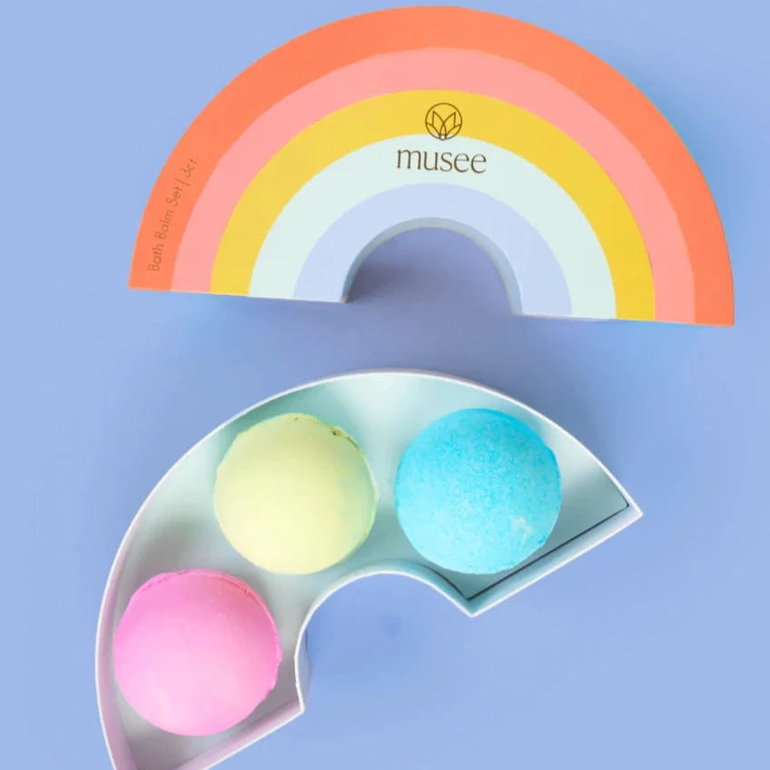 Rainbow Bath Bomb Set
