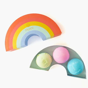 Rainbow Bath Bomb Set