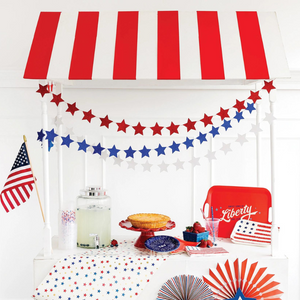 Stars & Stripes Star Mini Banner