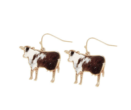 Cow Earrings