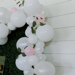 White Balloon Garland DIY Kit