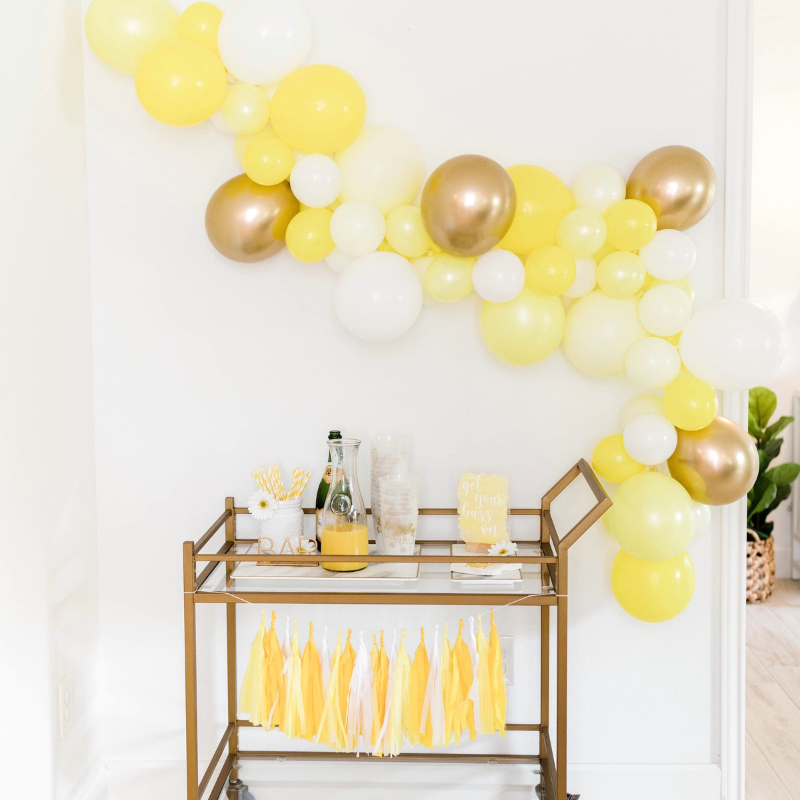 Yellow Balloon Garland DIY Kit