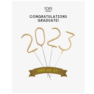 2023 Graduation Sparkler Card
