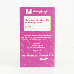 Aggressive Compliments Pen Set