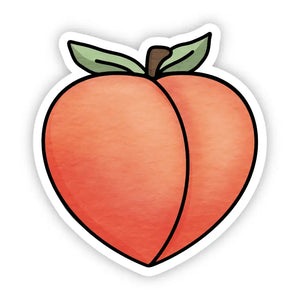 Peach Sticker