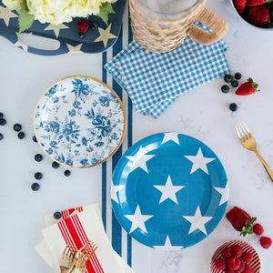 Blue Gingham Napkins