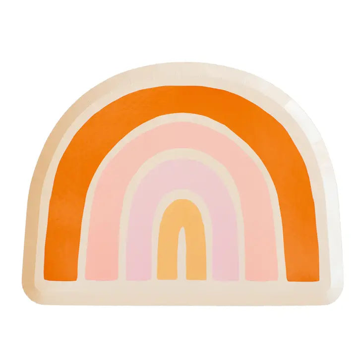 Boho Rainbow Plates