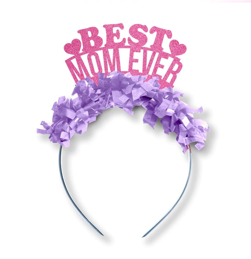 Best Mom Ever Birthday Party Headband