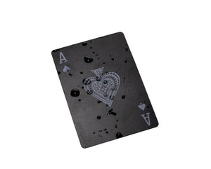 Black Waterproof Playing Cards
