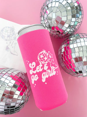 Let's Go Girls Slim Can Cooler