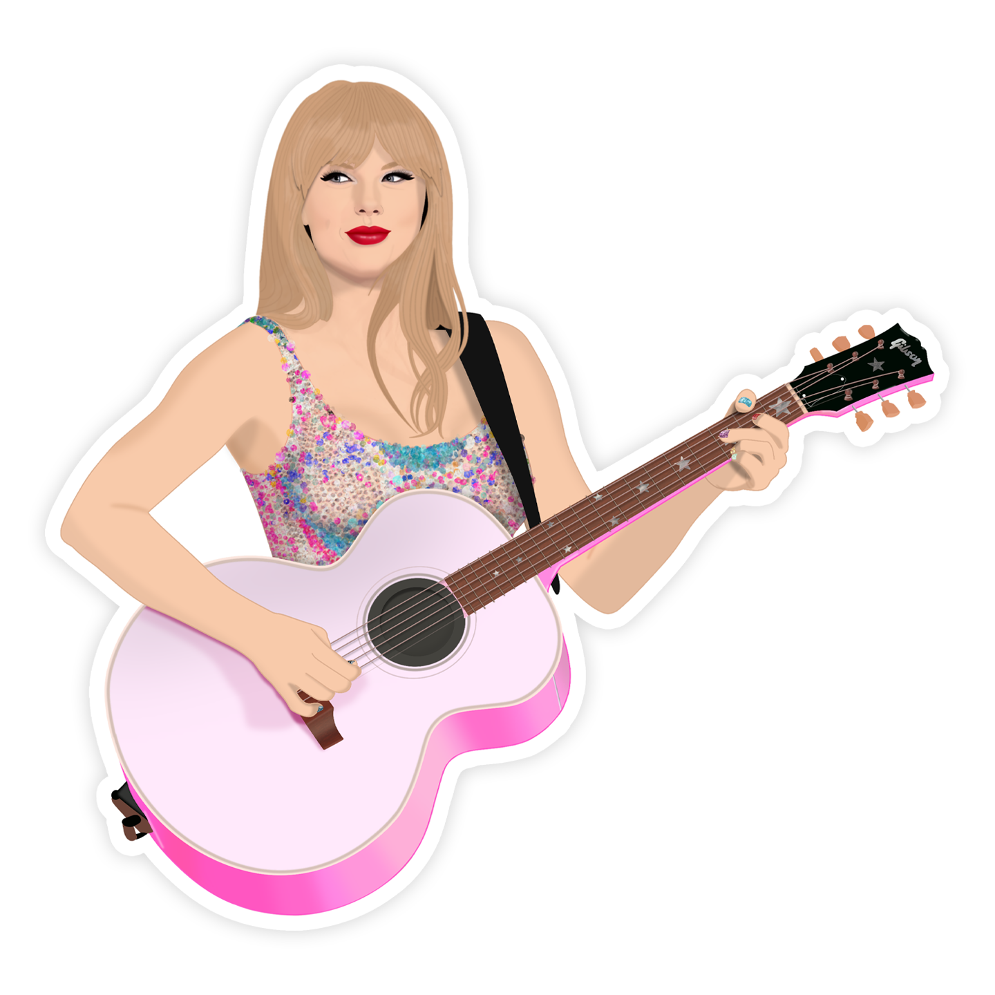 Taylor Swift Eras Tour Sticker - Glamfetti