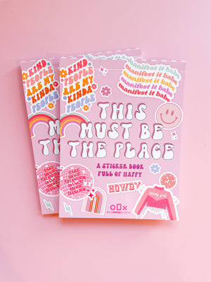 This Must Be the Place Sticker Book