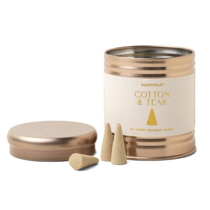 Cotton & Teak Incense Cones