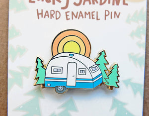Happy Camper Enamel Pin