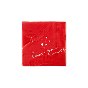 Love You More Napkin