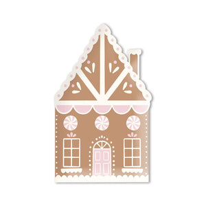 Gingerbread House Paper Plate