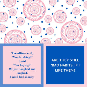 You Drinking/Bad Habits Double Sided Napkins