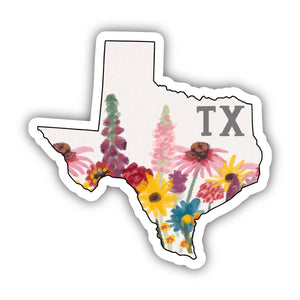 Texas Wildflower Sticker