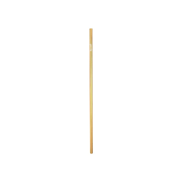 Tall Gold Metal Reusable Straw