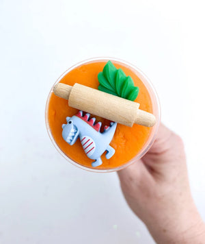 Dino Play Dough Push Pop
