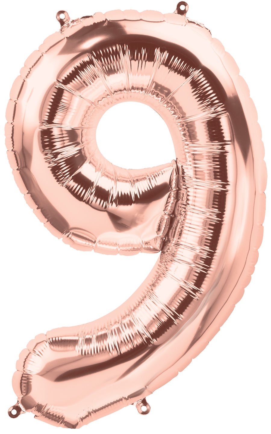 Balloonistics Solid Rose Gold Number Twenty Foil