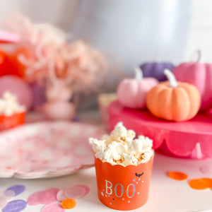 Pink Halloween Food Cups