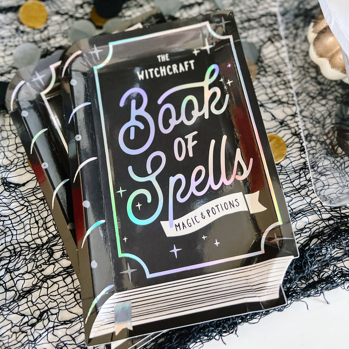 Book of Spells Shaped Plate