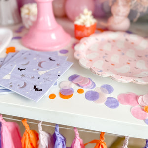 Pink Halloween Tissue Confetti