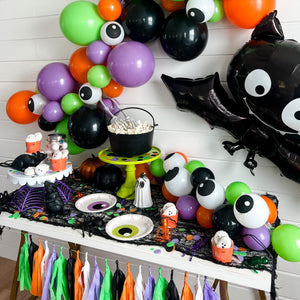 Monster Halloween Tassel Garland
