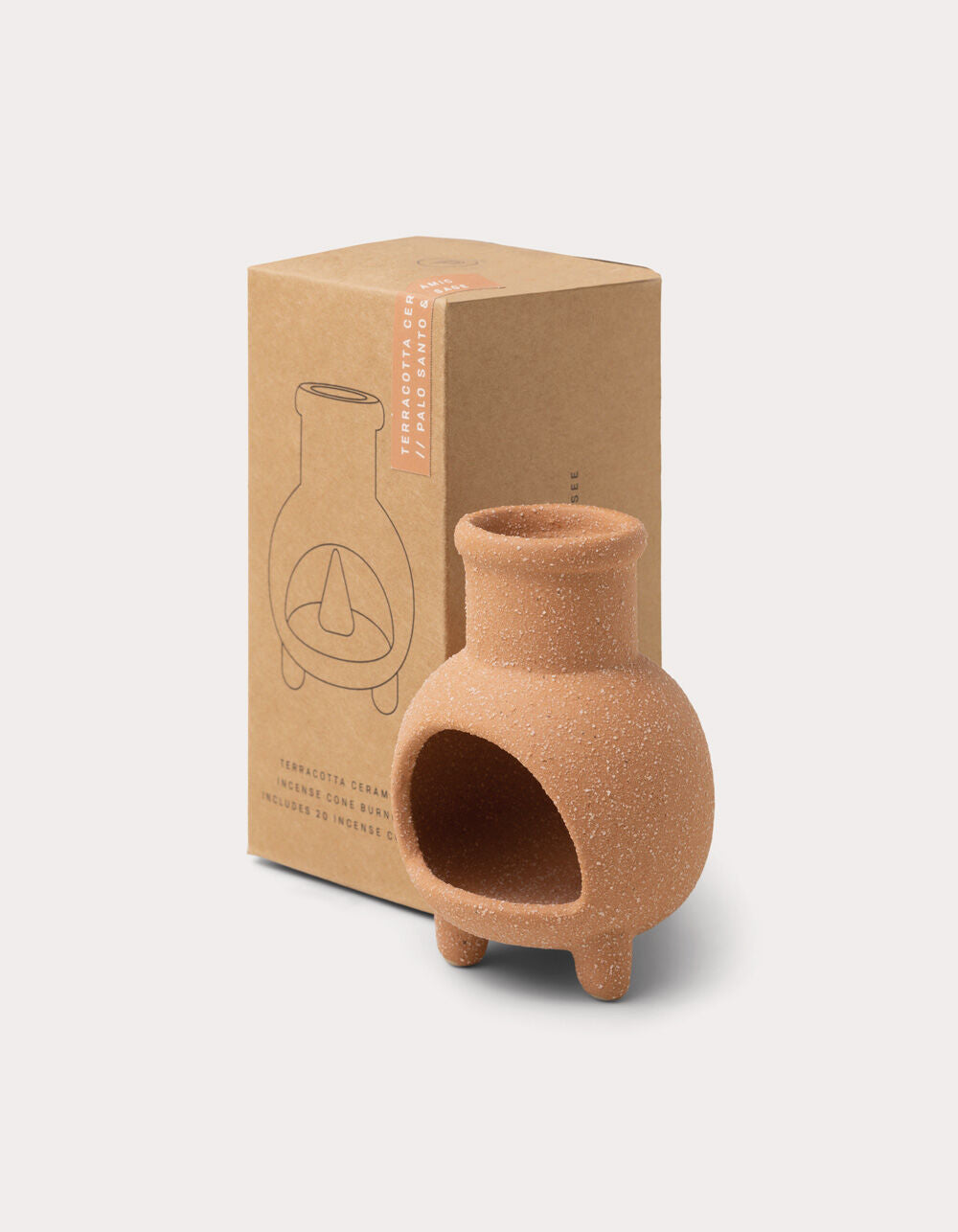 Mini Chiminea Incense Cone Burner