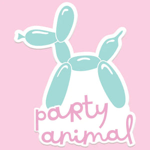 Party Animal Sticker