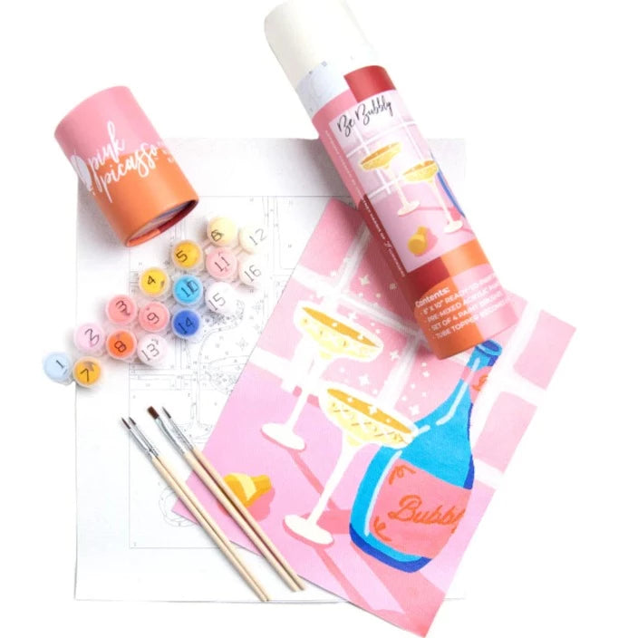 Pink Picasso Adult Paint by Number Kit, Pick Me Up