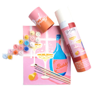 Paint By Number Kit | Bubbly