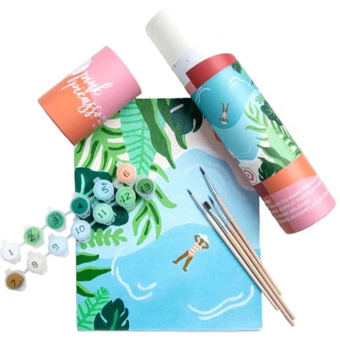 Paint By Number Kit | Tropics