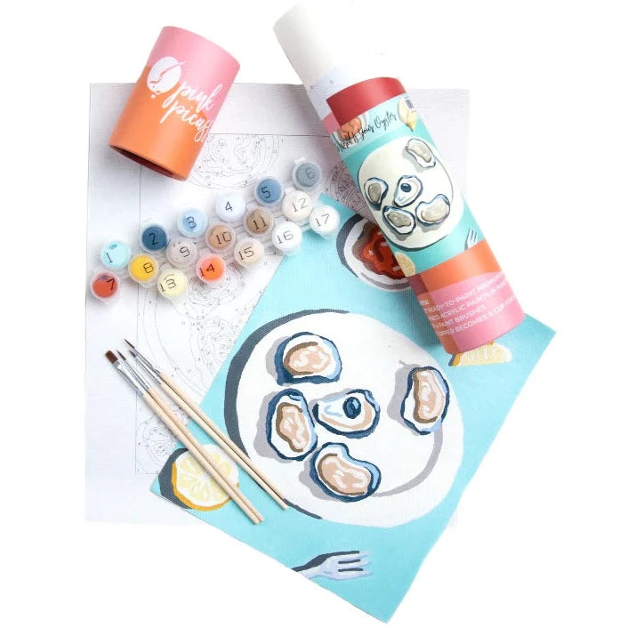 Paint By Number Kit | Oysters