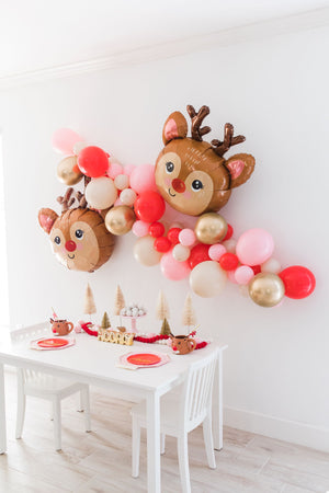 Reindeer Balloon Garland DIY Kit