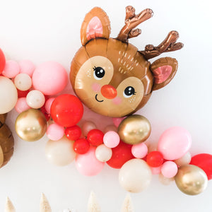 Reindeer Balloon Garland DIY Kit