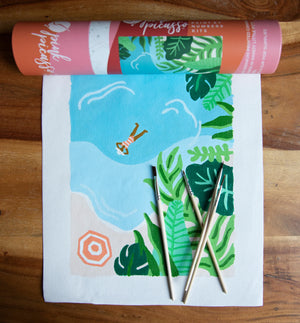 Paint By Number Kit | Tropics