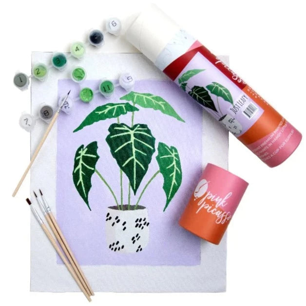 Paint By Number Kit | Just Leafy